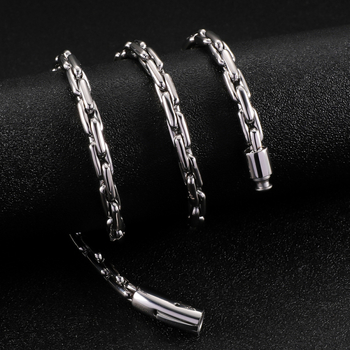 Ευρωπαϊκό και αμερικανικό κολιέ οβάλ από ανοξείδωτο ατσάλι 304, σε πολύ χαμηλές τιμές, για άνδρες, μοντέρνα κοσμήματα, απλό, κομψό, μόδα, κομψό