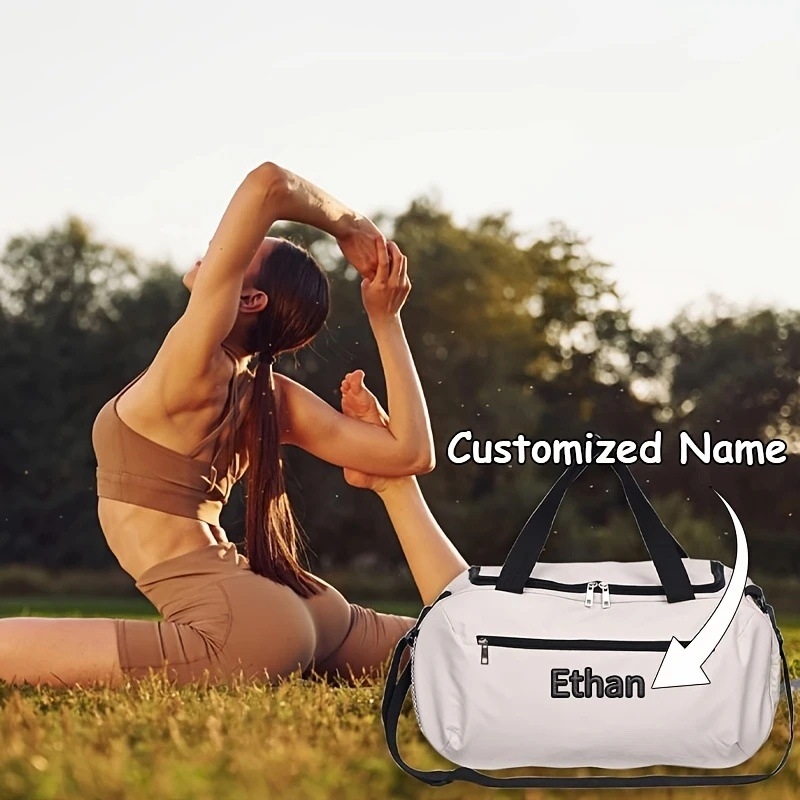 Temu Amazon Pod személyre szabott fitnesztáska kozmetikai táska testreszabott fitnesztáska