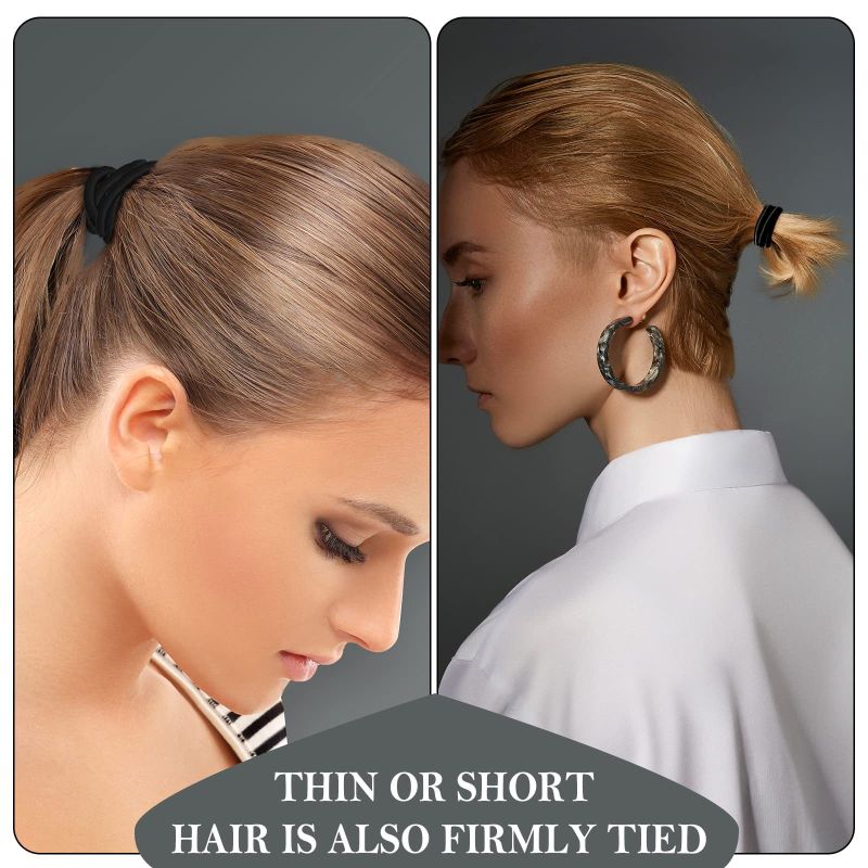 Moteriška elastinė plaukų juosta su kuodu, fiksuota galvute, elastinė juosta, ilgi plaukai, trumpi plaukai, darbiniai, sportiniai, atraminiai, plaukų žiedai