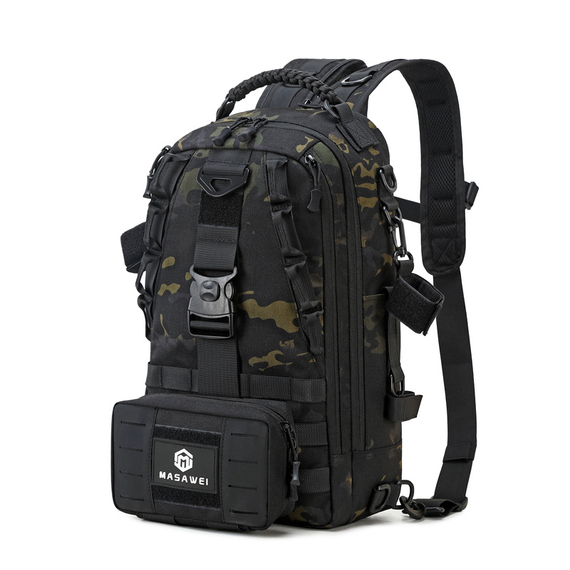 Daudzfunkcionāla taktiskā soma, lielas ietilpības krūšu soma, Luya soma, alpīnisma ceļojumu mugursoma, āra soma, makšķerēšanas aprīkojuma soma