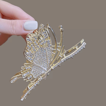 Σούπερ Νεράιδα Ρομαντική Πεταλούδα Πιάσε Μαλλιά Ποσότητα Πολυ-ιδιοσυγκρασία Πιάσε Μαλλιά Flash Drill Clip Πίσω Κεφαλή Φουρκέτα Αξεσουάρ Μαλλιών Πιάσε Κλιπ Γυναικών