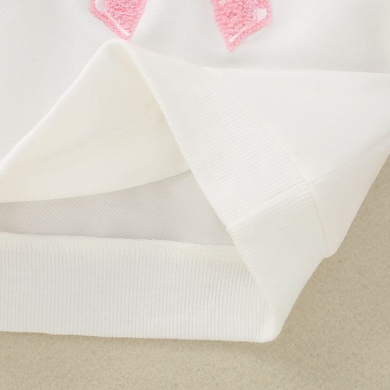 Rózsaszín, masnis, kétrészes, átlapolt kislány nadrág, YT2420