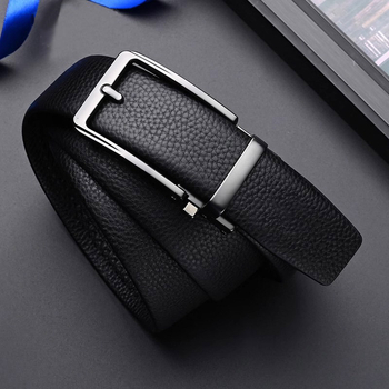 Λειτουργική ζώνη με αγκράφα 3,5 ιντσών με αυτόματη αγκράφα, δύο στρώσεων δερμάτινη ζώνη, ειδική ζώνη αναψυχής για άνδρες, διασυνοριακή