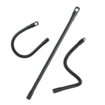 Držiak na mobilný telefón, tablet, mikrofón, husí krk, kovová hadica, univerzálny otočný M10, vonkajšie zuby, závesný krúžok na lampu