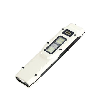 Naujas taktinis žibintuvėlis su juosmens segtuku, trijų šviesos šaltinių kempingo žibintuvėlis, savigynos mini itin plonas nešiojamas lauko žibintuvėlis