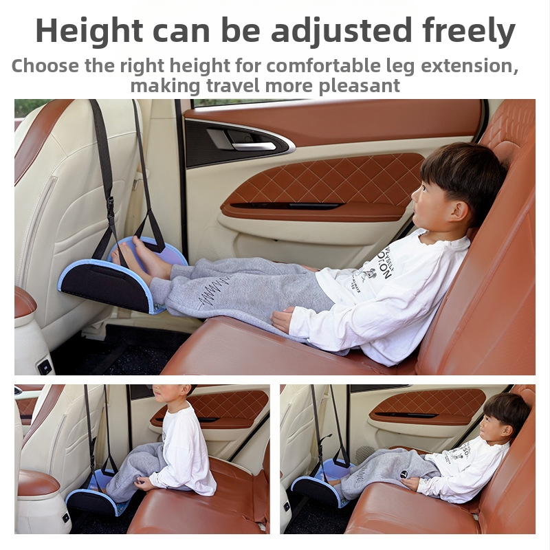 Поставка за крака на задната седалка на автомобила, дете, възрастен, почивка на дълги разстояния, педал, пътуване, самостоятелно шофиране, автомобил, бизнес, почивка, артефакт