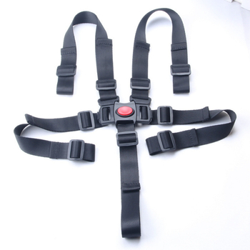 Söögitooli viiepunkti turvavöö beebikäru 5-punkti turvavöö laste kolmerattalise rihm universaalne