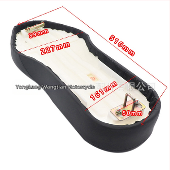 Двойната голяма възглавница на седалката е подходяща за водоустойчиви и износоустойчиви части от аксесоарите за електрически скутери Citycoco.