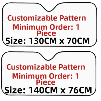 Tiesioginio gamyklinio pardavimo automobilio stogelis nuo saulės „Anime“ priekinė apsauga nuo saulės, apsauga nuo lietaus, apsauga nuo UV spindulių, palaikymo dizaino pavyzdys, „Sanrio“