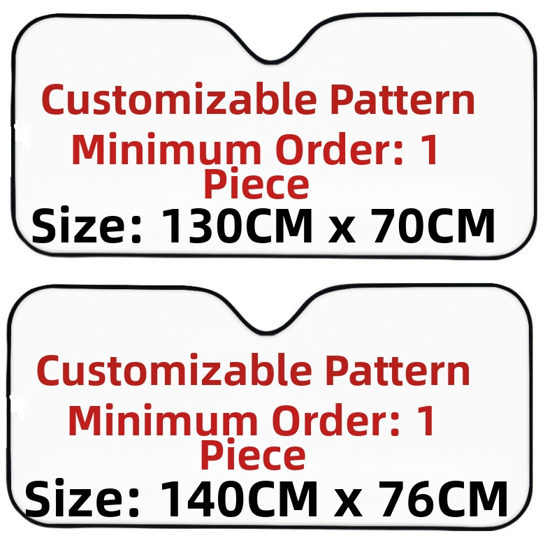 Tiesioginio gamyklinio pardavimo automobilio stogelis nuo saulės „Anime“ priekinė apsauga nuo saulės, apsauga nuo lietaus, apsauga nuo UV spindulių, palaikymo dizaino pavyzdys, „Sanrio“