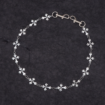 Euroopa ja Ameerika metallketi teksad, pükste ketiga meeste hiphop-niši tipptasemel piiriülesed meeste risti vöökohaga ketiga aksessuaarid