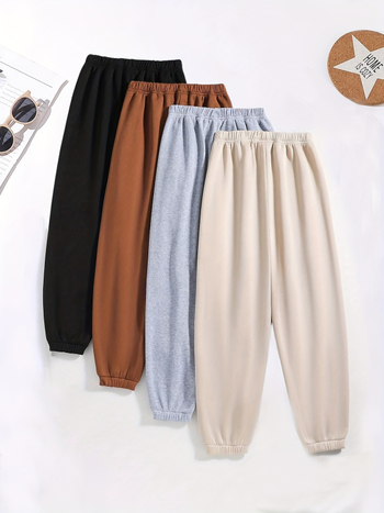 Αθλητικά παντελόνια με χοντρό πάχος για αγόρια και κορίτσια, Casual παιδικά ρούχα φθινοπώρου κατάλληλα για ηλικίες 1-8 ετών, με επένδυση από φλις