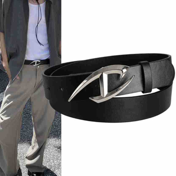 Curele personalizate europene și americane la modă, noi, futuriste, de nișă, punk metal, pentru bărbați și femei, cu design modern și versatile