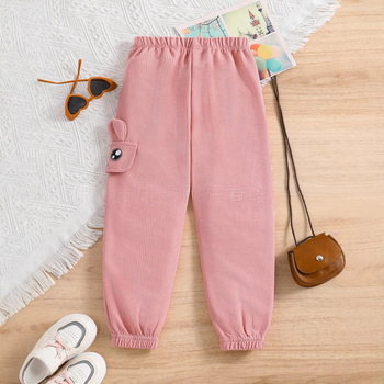 AliExpress Διασυνοριακά Ζεστές πωλήσεις Άνοιξη και Φθινόπωρο Κορίτσια Χαριτωμένα Κινούμενα Σχέδια Χαλαρά Παντελόνια Leg-toe Casual Παιδικά Αθλητικά Παντελόνια