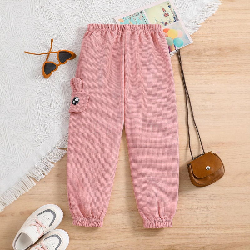 AliExpress prekogranične vruće proljetne i jesenske djevojačke slatke crtane široke hlače do pete, ležerne dječje sportske hlače