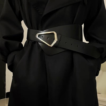 Nový opasok do pása pre ženy, ozdobný opasok, všestranná sukňa so srdiečkom, šaty, kabát, čierny módny opasok