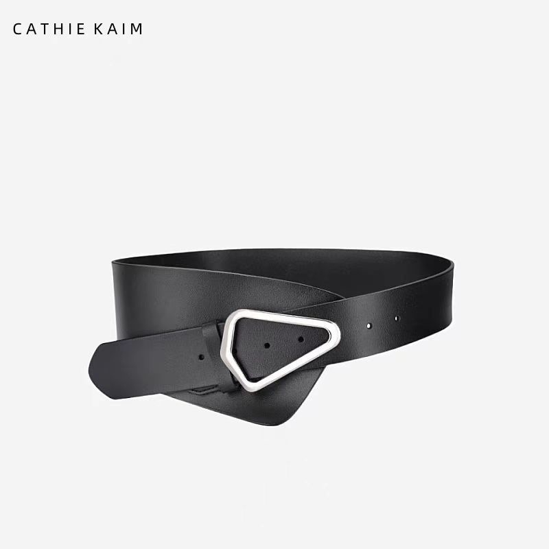 Nový opasok do pása pre ženy, ozdobný opasok, všestranná sukňa so srdiečkom, šaty, kabát, čierny módny opasok