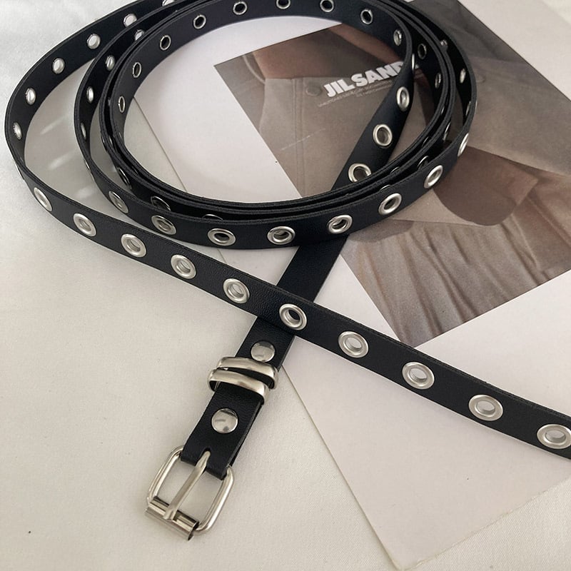 Curea decorativă pentru femei pentru fuste 2025 Stil nou de nișă, curea versatilă pentru pantaloni, accesorii pentru talie, curea neagră populară