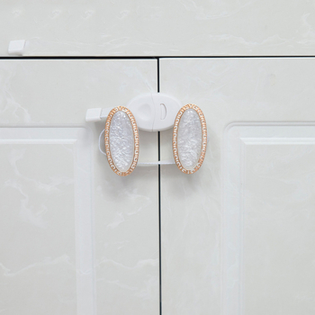 Vaikų saugos užraktas kūdikio spintelės apsauginė spyna kūdikiui, apsauganti nuo prispaudimo, stalčiaus skląstis su apsaugine sagtimi, 4 vnt. pakuotėje