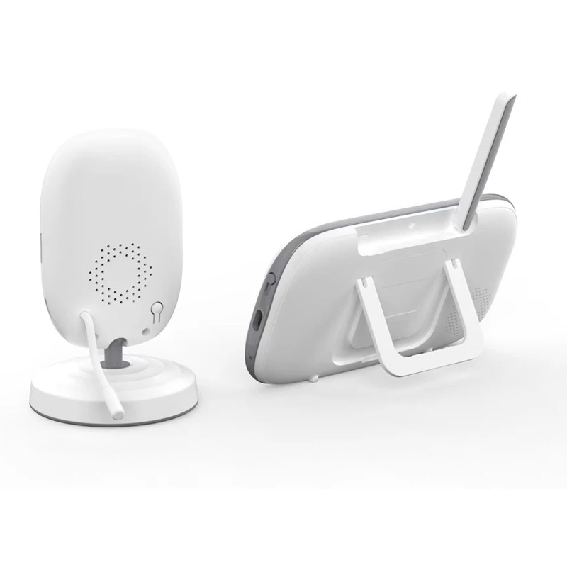 Pārrobežu 3,5 collu displejs bērnu monitoram, bērnu monitors, raudāšanas noteikšana, divvirzienu domofona nakts redzamība