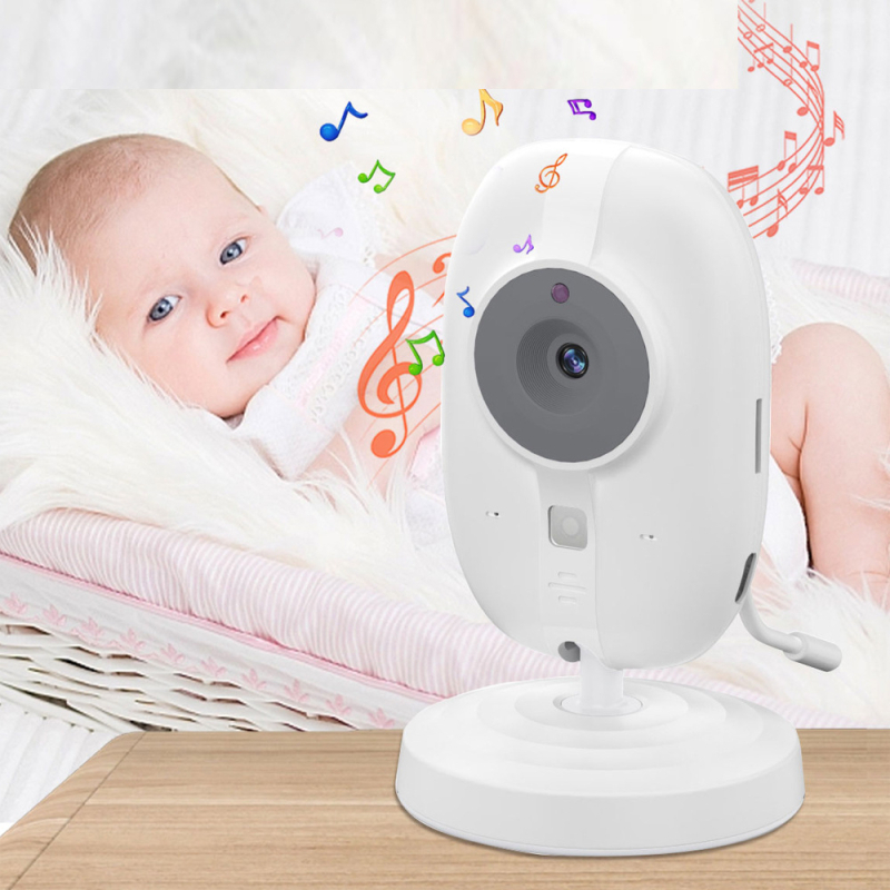 Pārrobežu 3,5 collu displejs bērnu monitoram, bērnu monitors, raudāšanas noteikšana, divvirzienu domofona nakts redzamība