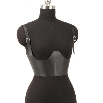 Νέα ζώνη πανκ κοιλιάς σφιχτή μέση όμορφη ζώνη πλάτης στήθους ιμάντας μόδας φθορά ιμάντας σώματος σέξι λουράκι