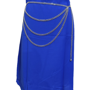 Ευρωπαϊκά και αμερικανικά διασυνοριακά κοσμήματα μόδας πολλαπλών στρώσεων χιπ χοπ αλυσίδα μέσης απλή μενταγιόν μπάλα αλυσίδα μέσης καυτή φούντα κοριτσιών σε απόθεμα χονδρικής