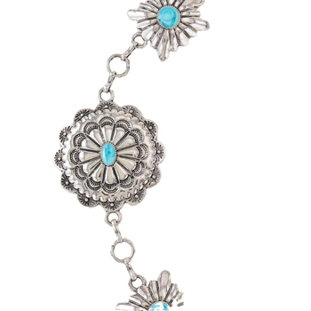 Διασυνοριακό Εξωτερικό Εμπόριο Vintage Songhua Stone Bronze Metal Μοντέρνο Αλυσίδα Μέσης Ρυθμιζόμενο Φόρεμα Spice Girl Αξεσουάρ Κοστουμιού