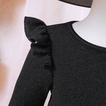 EW väliskaubanduse laste riided väikestele ja keskmise suurusega lastele, uued tüdrukud, kevad- ja sügisene Halloweeni kõrvitsapidulik kleit Q1826-C