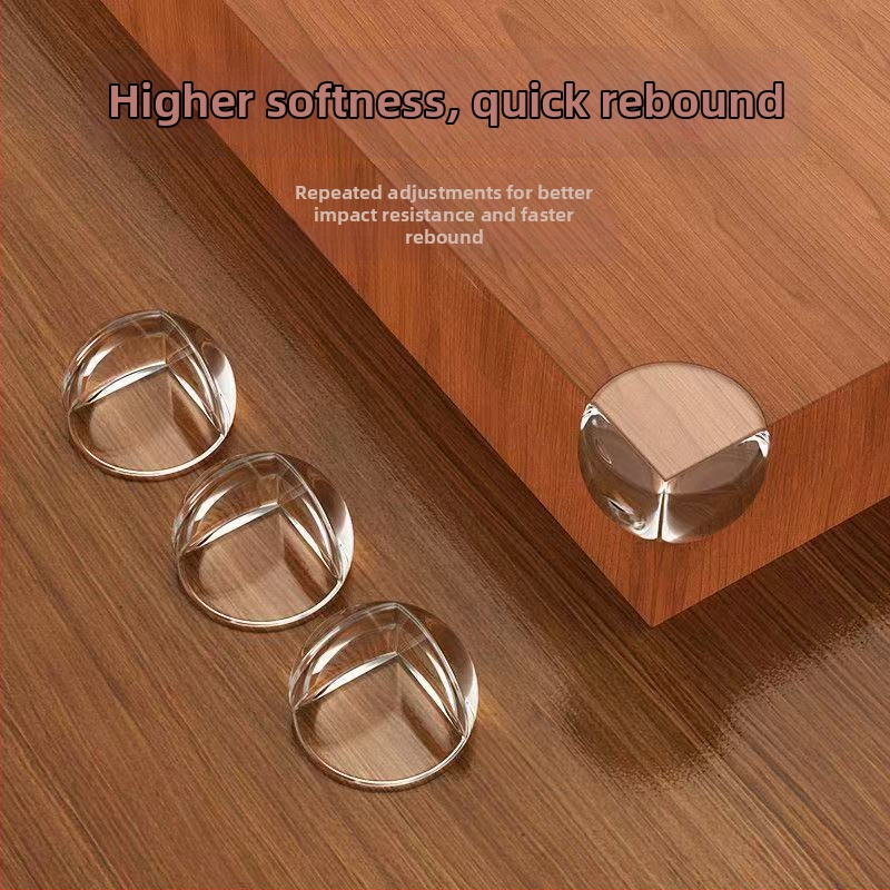 Противосблъсъчна стъклена защита за детски ъгли, против сблъсък, силиконов ъгъл за маса, прозрачен прозорец против сблъсък, вътрешен прозорец, против сблъсък