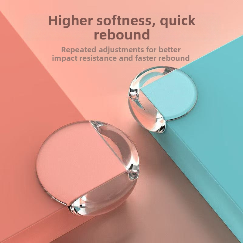 Противосблъсъчна стъклена защита за детски ъгли, против сблъсък, силиконов ъгъл за маса, прозрачен прозорец против сблъсък, вътрешен прозорец, против сблъсък