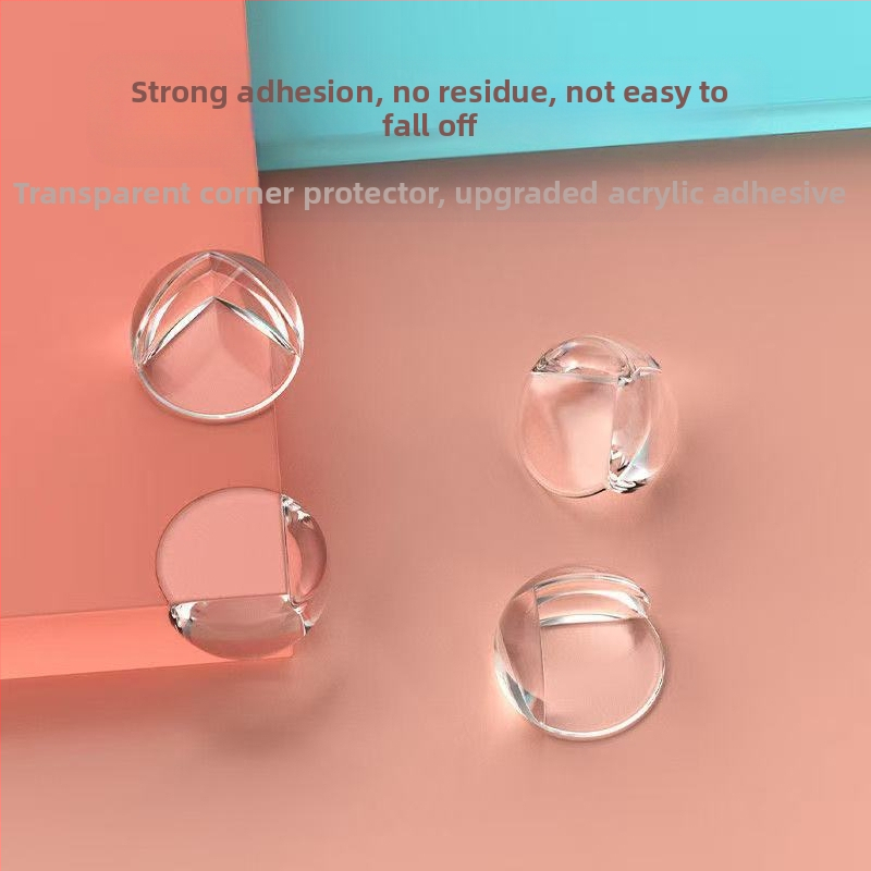 Противосблъсъчна стъклена защита за детски ъгли, против сблъсък, силиконов ъгъл за маса, прозрачен прозорец против сблъсък, вътрешен прозорец, против сблъсък