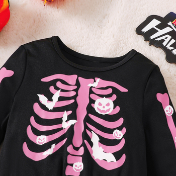 Παιδικά Ρούχα Ew Export για Μικρά και Μεσαία Παιδιά και Κορίτσια Άνοιξη & Φθινόπωρο Μακρυμάνικο Φόρεμα με Ενώσεις και Διχτυωτό Υλικό Q1475-C