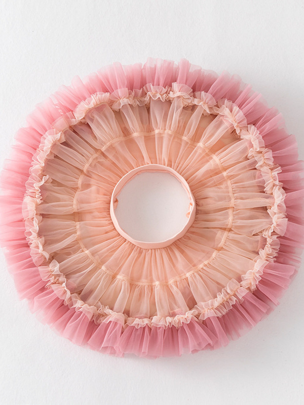 Fustă tutu de toamnă nouă pentru fete, fustă plisată de toamnă și de iarnă, fustă pentru copii, fustă cu gradient de pudră pentru fete, clasa A