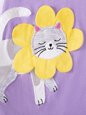 Φόρεμα Little Maven Cross-Border Export Autum Cartoon Girls με φούστα σε ευρωπαϊκό και αμερικανικό στυλ για παιδιά