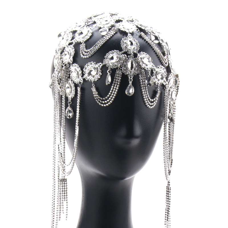 Princesės blyksnio deimantinio kuto formos plaukų aksesuarai su antrašte „Žvaigždė“ formos antakių apdangalas, nuotakos vestuvinė suknelė, plaukų aksesuarai su kryžminiu kraštu.