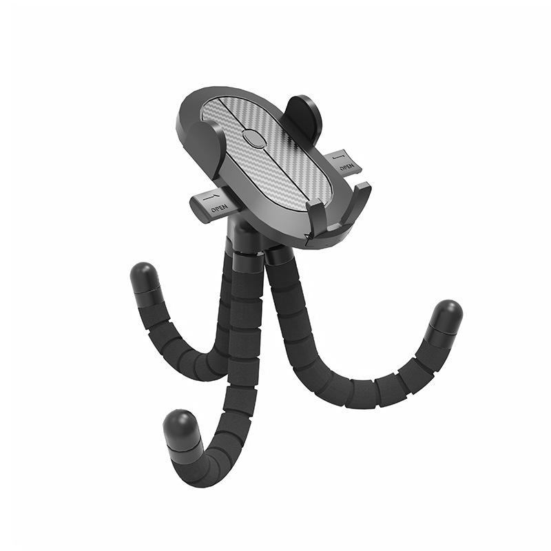 Suport pentru telefon mobil cu blocare automată pentru cărucior transfrontalier, suport pentru telefon mobil cu blocare automată pentru bicicletă electrică, motocicletă, rotație de 360 de grade, suport pentru telefon mobil cu bicicleta