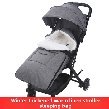 Kūdikio miegmaišis kūdikiui, rudens ir žiemos vežimėlis, sustorinta, nespyruoklinė antklodė naujagimiui, šilta, šalta, rudens ir žiemos antklodė plaukams