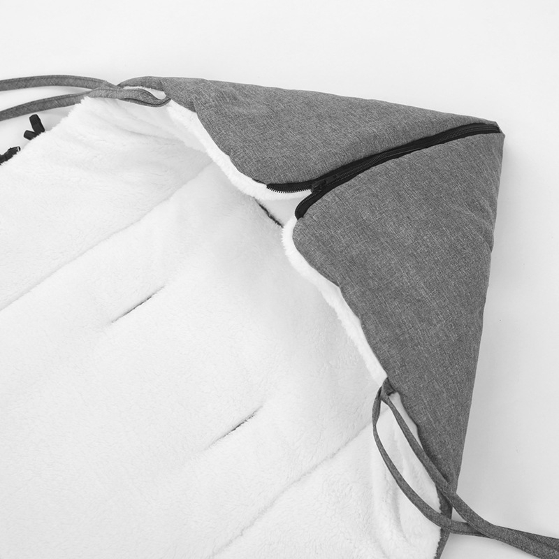 Kūdikio miegmaišis kūdikiui, rudens ir žiemos vežimėlis, sustorinta, nespyruoklinė antklodė naujagimiui, šilta, šalta, rudens ir žiemos antklodė plaukams