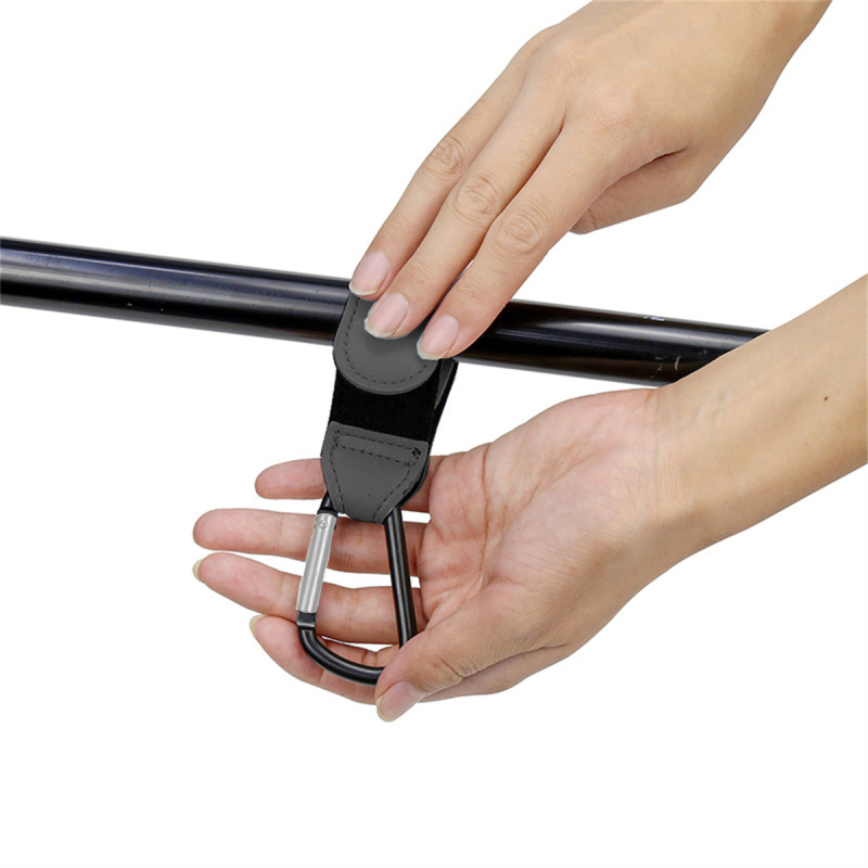 Cârlig metalic pentru cărucior din piele PU, pentru încărcătură mare, portabil, pentru mașină electrică, universal, pentru cărucior, pereche de cârlige