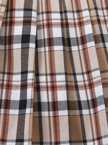 2025 m. Naujas europietiškas ir amerikietiškas tarpvalstybinis languotas sijonas mergaitėms, patogus pavasario ir vasaros koledžo stiliaus vienodas languotas sijonas