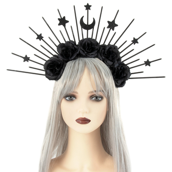 Uus päikesejumal tähtkuu juuksepandlaga gooti juukseaksessuaarid retro Euroopa ja Ameerika rõivad cos aksessuaarid rekvisiidid piiriülene hulgimüük
