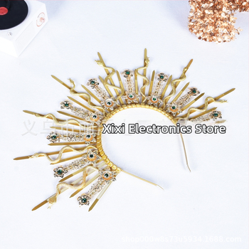 Amazon Medusa müüdi mao peapael neitsi halo peakate halloweeni karnevaliballi dekoratiivsed juukseaksessuaarid