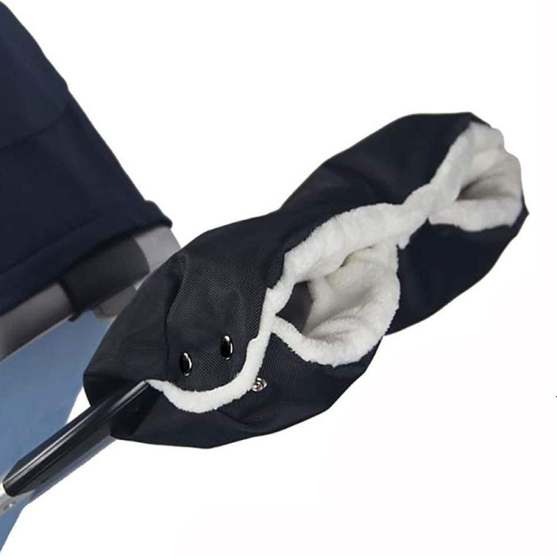 Babakocsi fogantyú kesztyű babakocsi polár kesztyű kézmelegítő vízálló szélálló fagyálló vastagított babakocsi kiegészítők