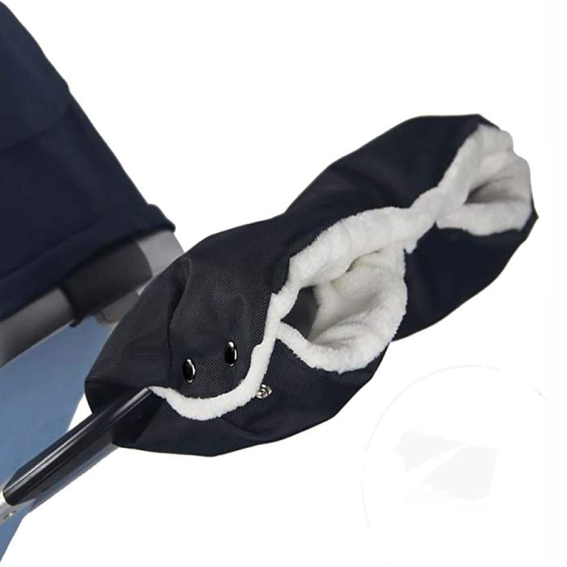 Babakocsi fogantyú kesztyű babakocsi polár kesztyű kézmelegítő vízálló szélálló fagyálló vastagított babakocsi kiegészítők