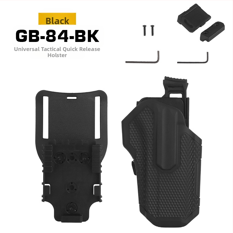 WOSPORT taktikaline universaalne püstol nailonmaterjalist kiirkinnitushülss, millel on QLS kiirkinnitussüsteem ja mis ühildub alusega