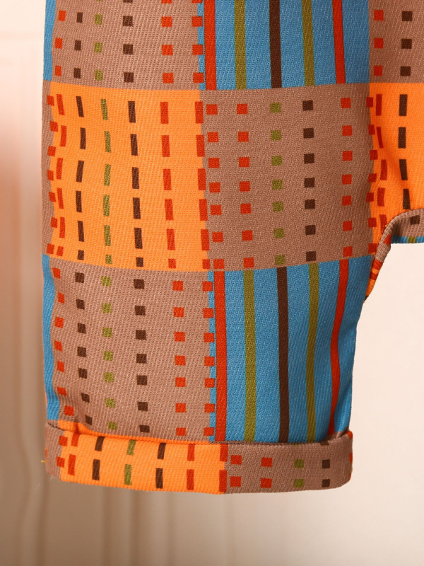 Διασυνοριακό Εξωτερικό Εμπόριο Βρεφικής Κολοκύθας Halloween Φθινόπωρο και Χειμώνας Νέα Καρό Ολόσωμη Φόρμα Κινούμενα Σχέδια Αμάνικη Εκδρομή Κοστούμι με Σέρνεται