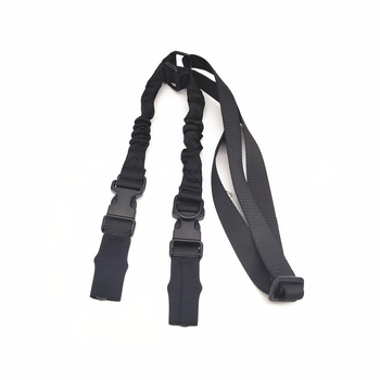 Pārrobežu nodilumizturīga divpunktu amerikāņu taktiskā slinga virve āra uzdevumu virvei SLR slinga aukla divpunktu taktiskai lietošanai ārā