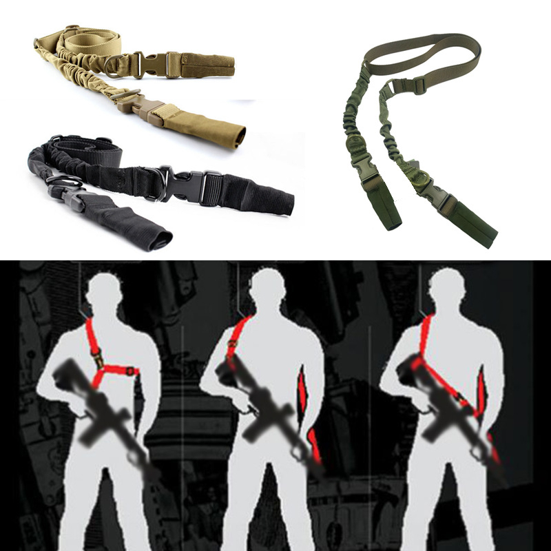 Transfrontaliere rezistente la uzură în două puncte american tactic Sling în aer liber coardă de lucru SLR Sling curea în două puncte tactic în aer liber