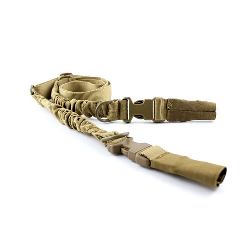Pārrobežu nodilumizturīga divpunktu amerikāņu taktiskā slinga virve āra uzdevumu virvei SLR slinga aukla divpunktu taktiskai lietošanai ārā
